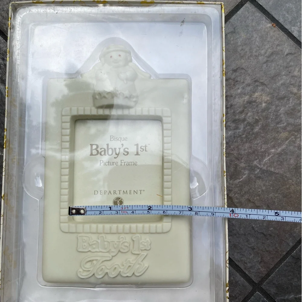 Baby’s First Tooth Picture Frame Department 56
